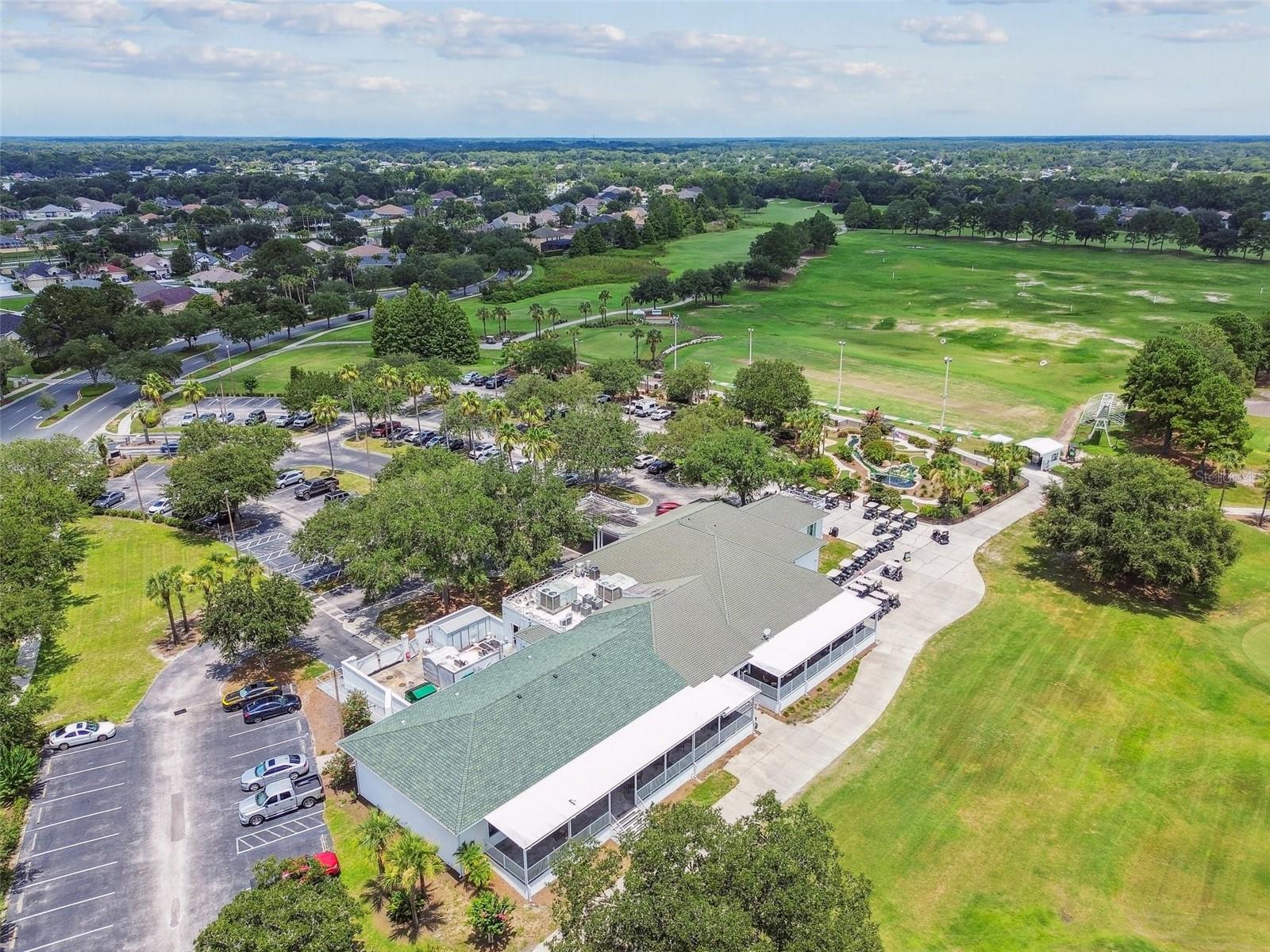 Aerial of Clubhouse