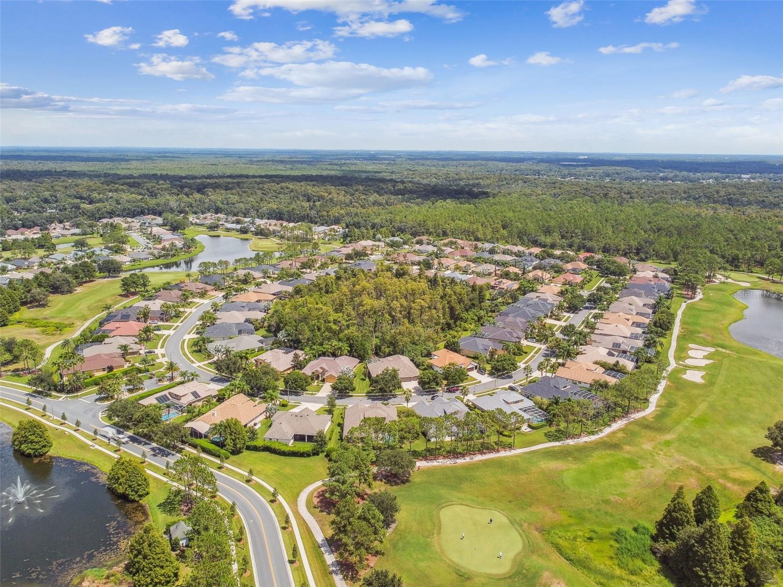 Aerial of Gracewood Circle