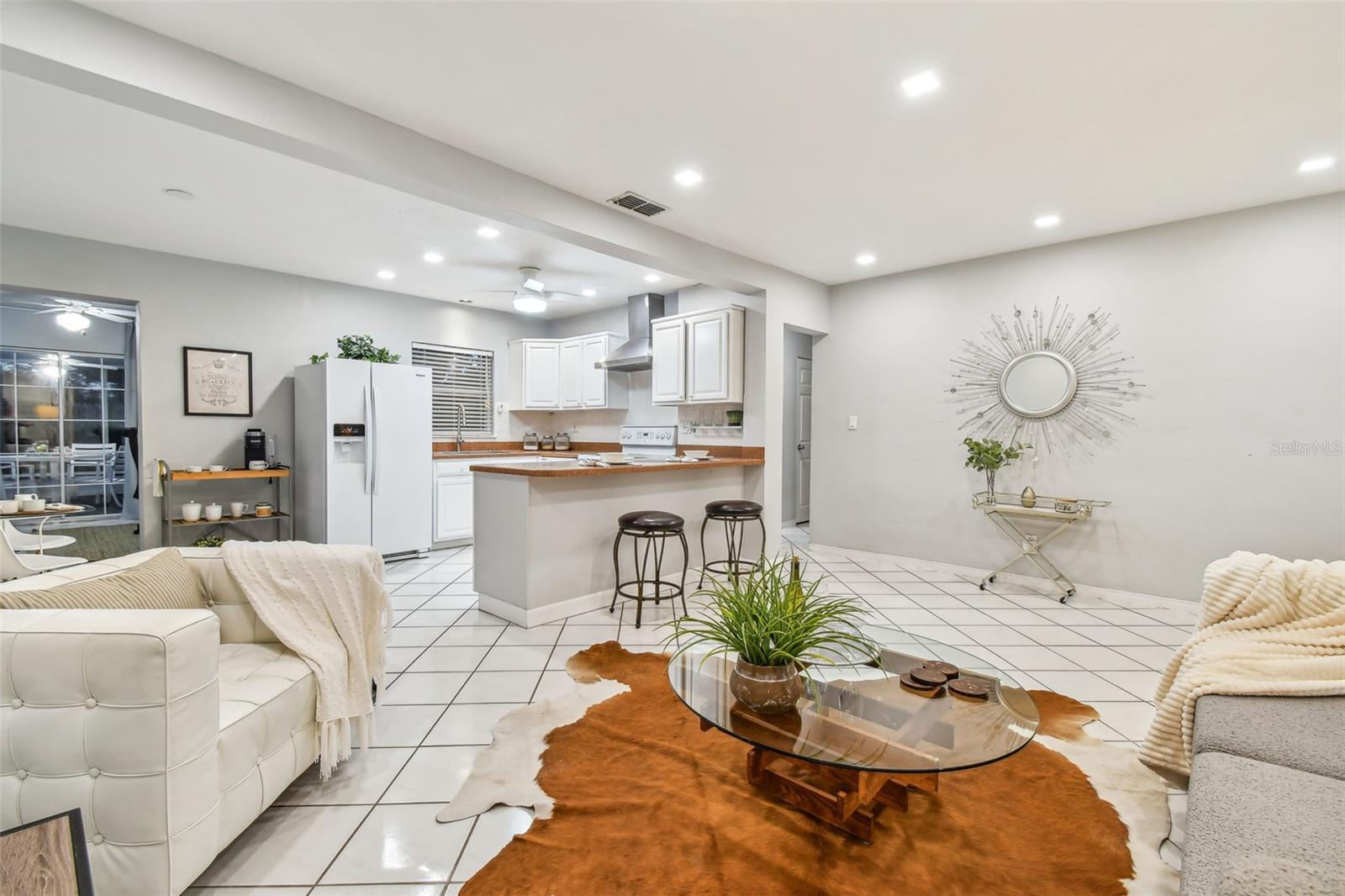 Living Room / Kitchen Area