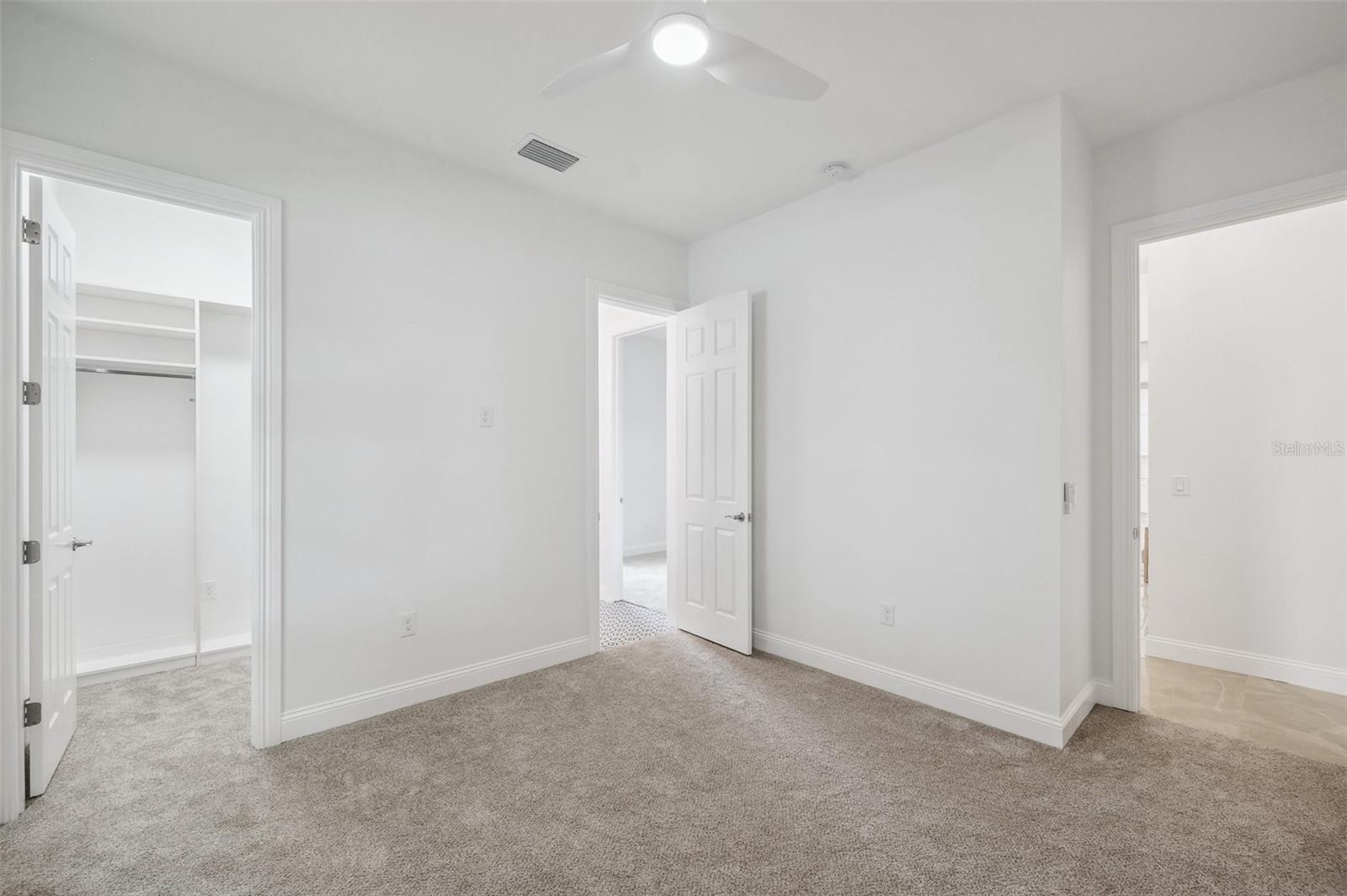 Walk-In Closet in 3rd Bedroom