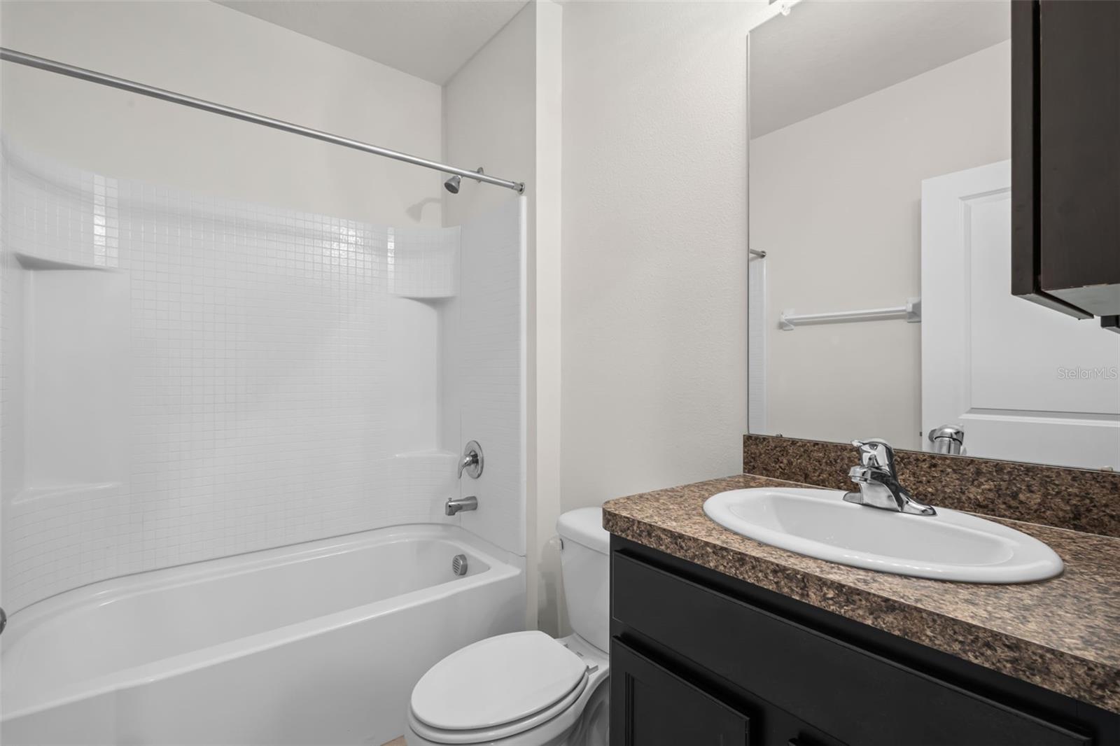 Bathroom 2 with shower/tub combo