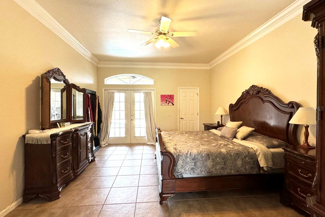 Nice Primary Bedroom with ample space for large furniture