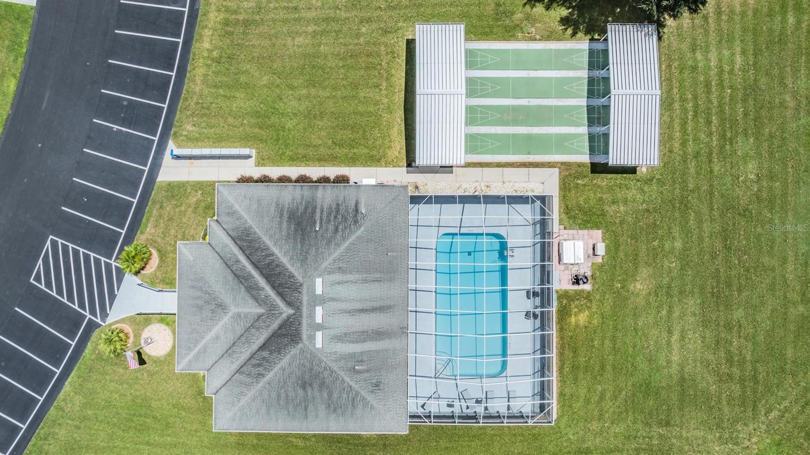 Clubhouse, Pool and Shuffleboard