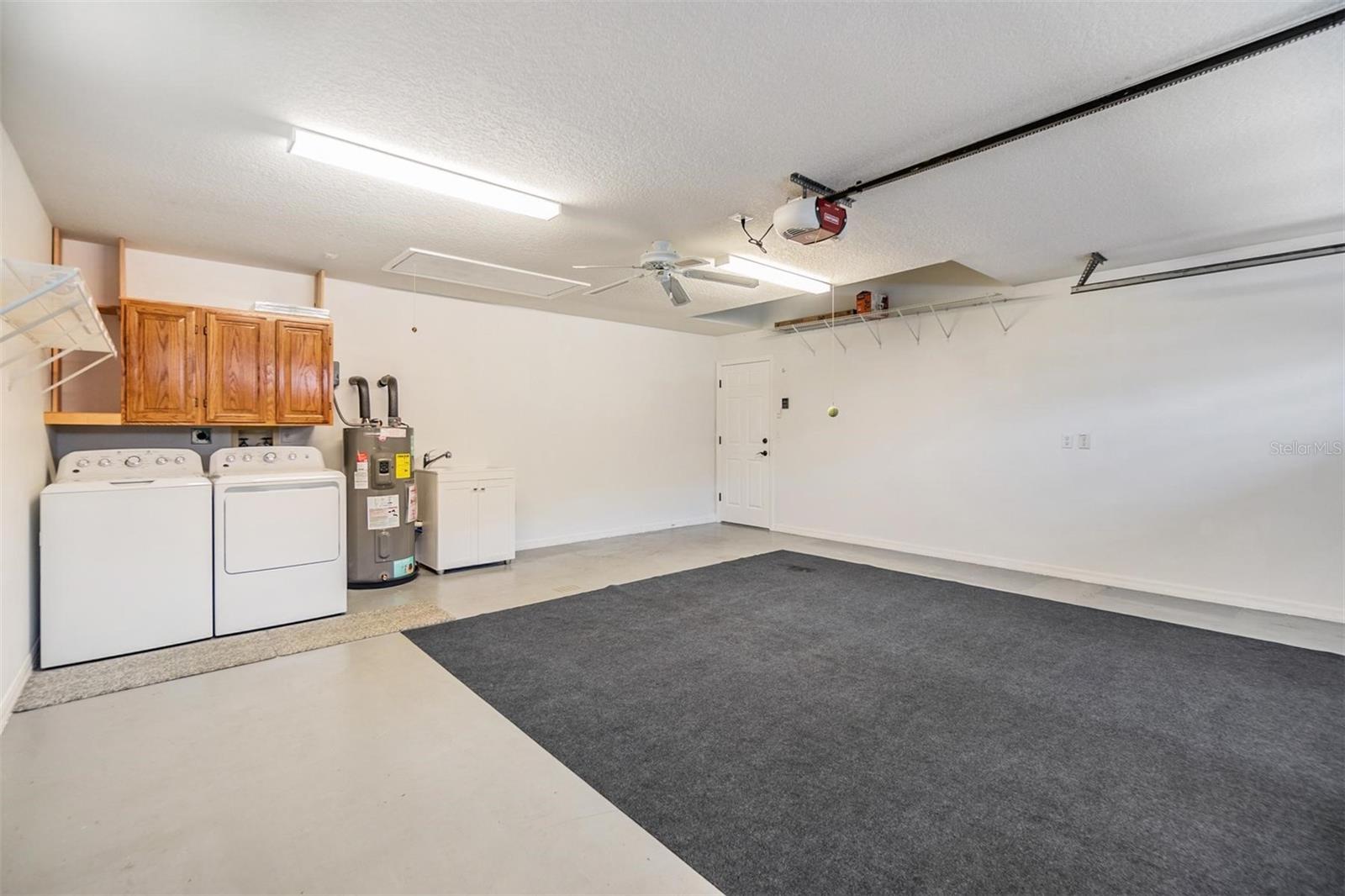 Spacious and Clean Garage