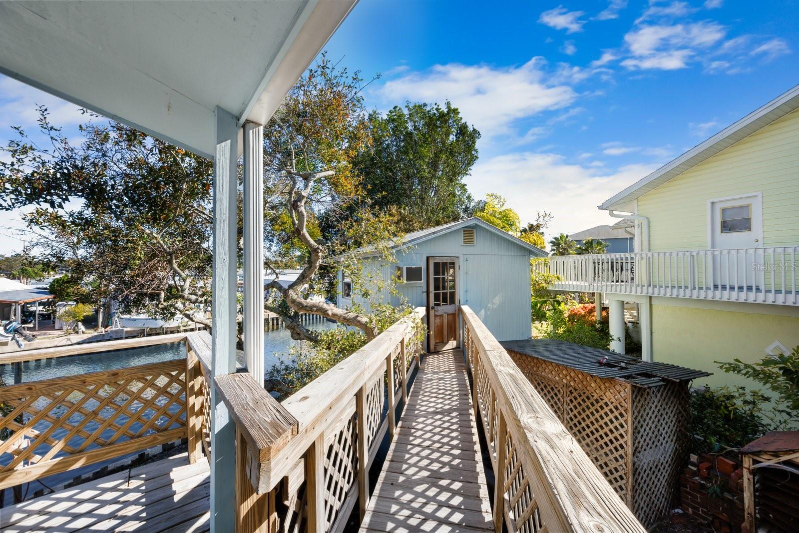 Walkway to Bonus Room