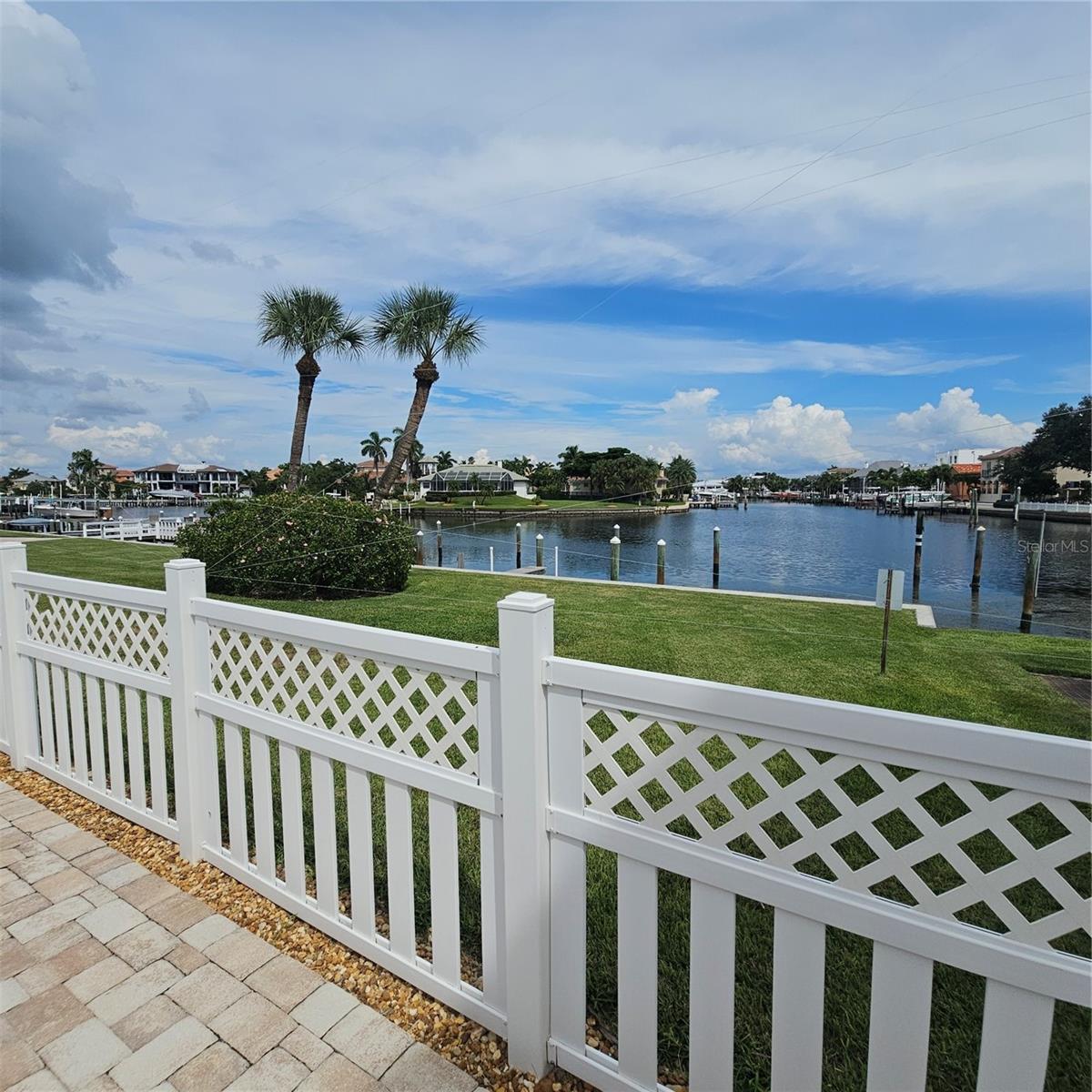 View from the pool area.