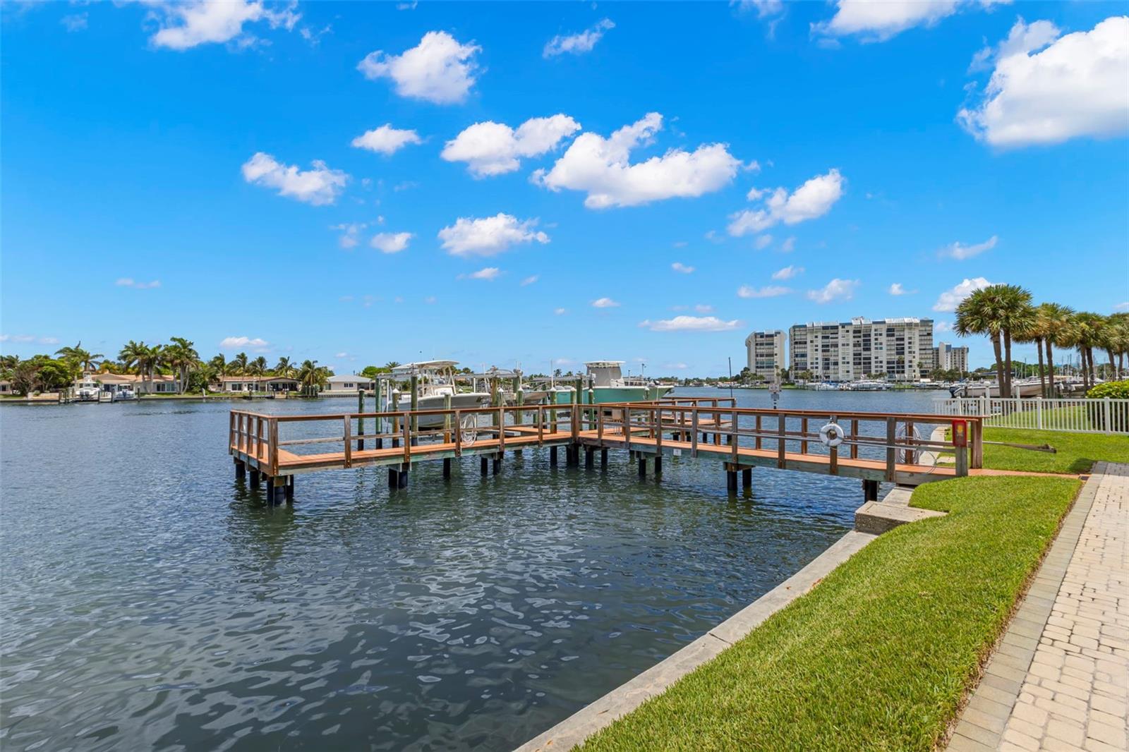 Enjoy direct access to the water from your own private dock, perfect for boating and waterfront relaxation.