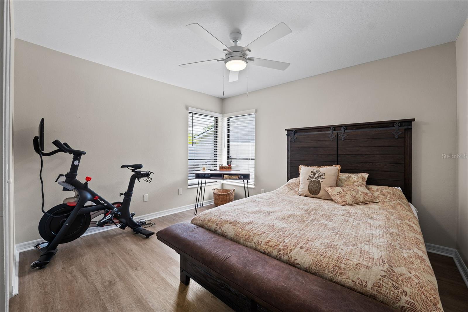 Third Bedroom with vinyl floors