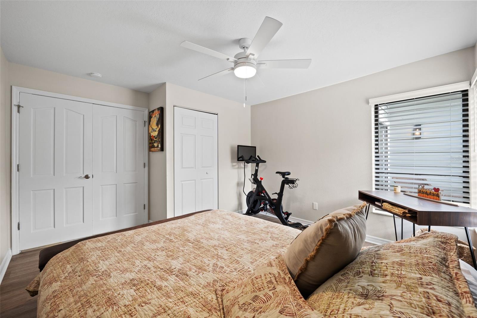 Third Bedroom with vinyl floors