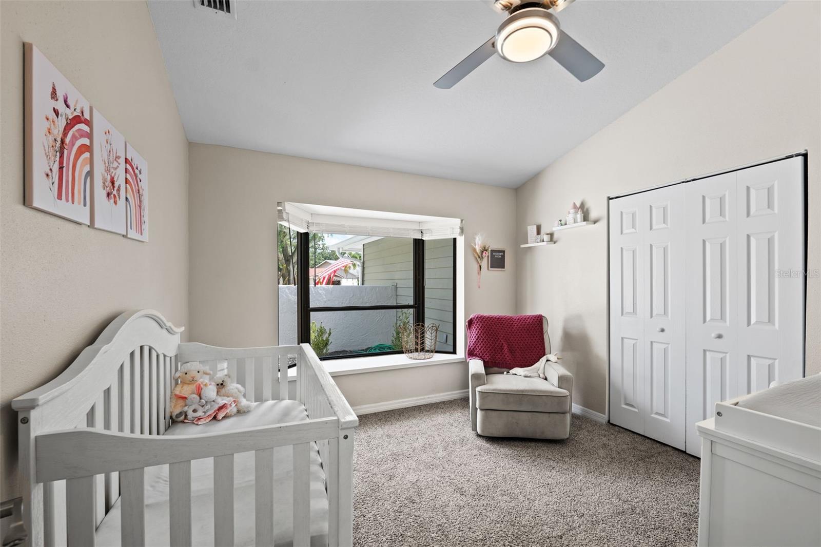 Fourth Bedroom currently being used as a nursery