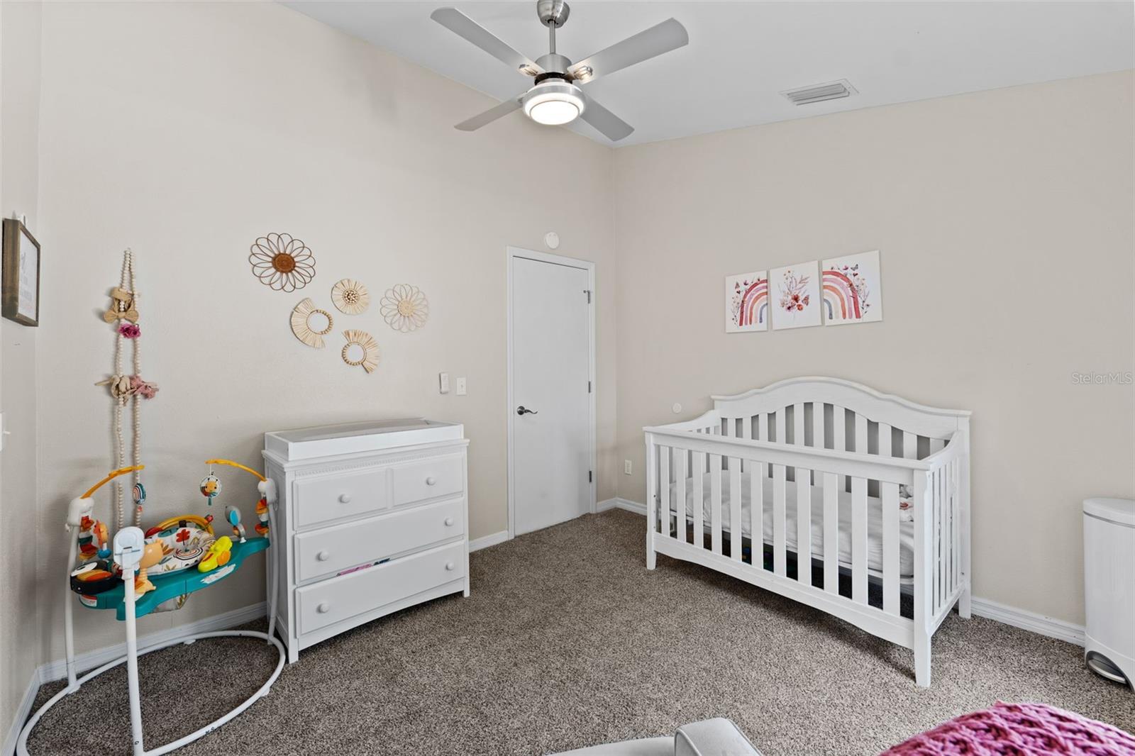 Fourth Bedroom currently being used as a nursery