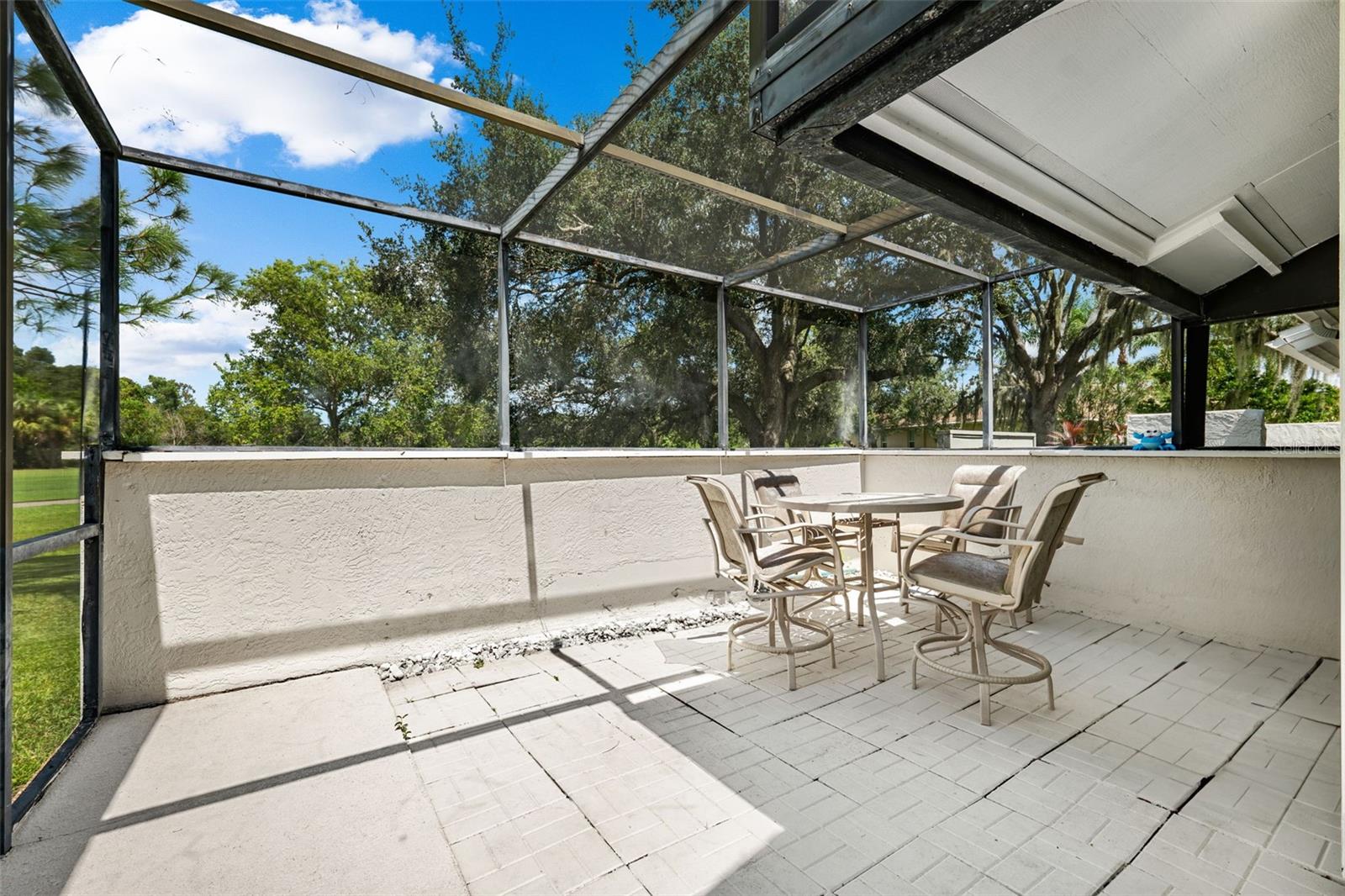 Secluded Lanai off of Primary Bedroom