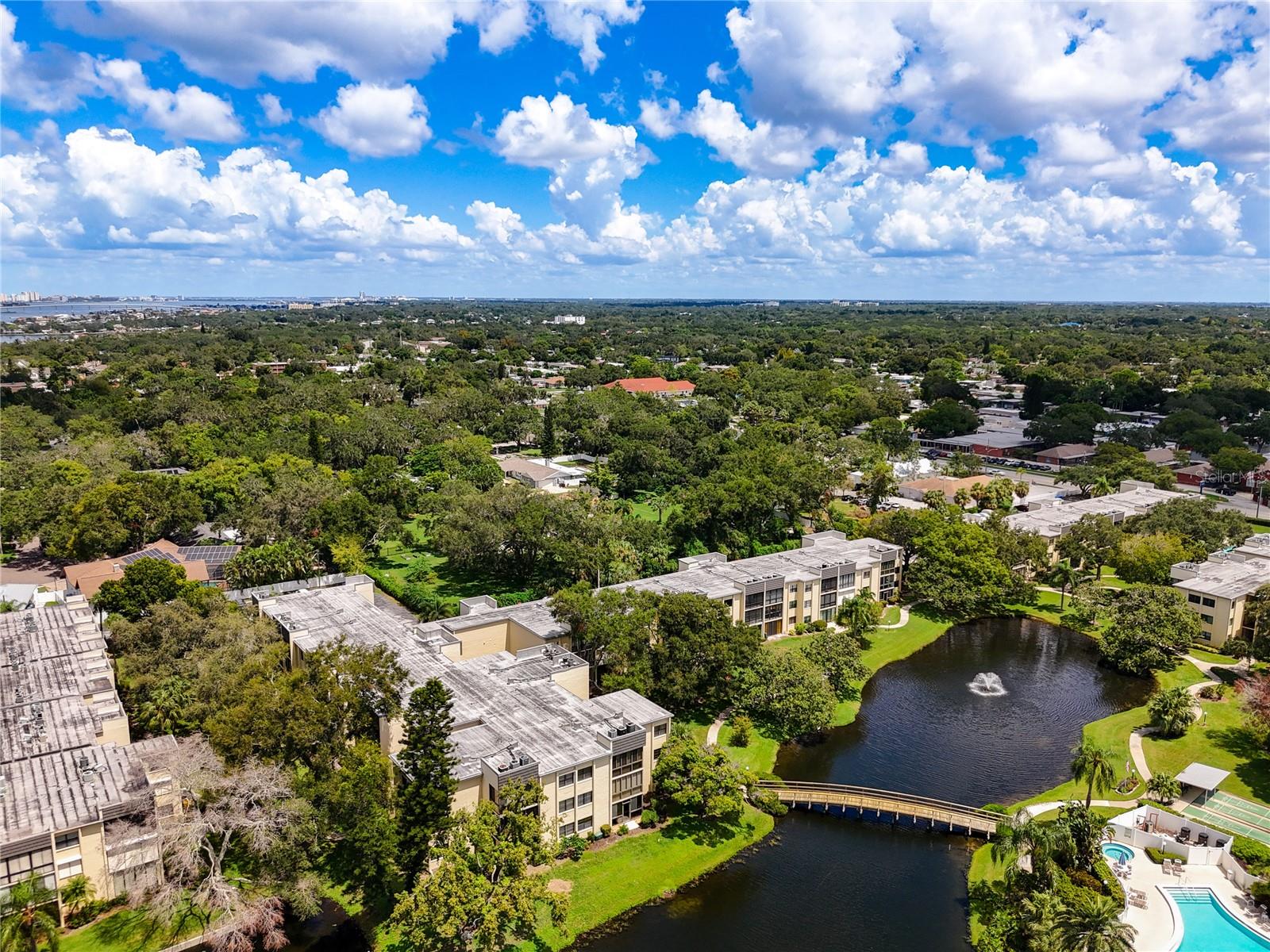 Surrounded by Mature Landscaping