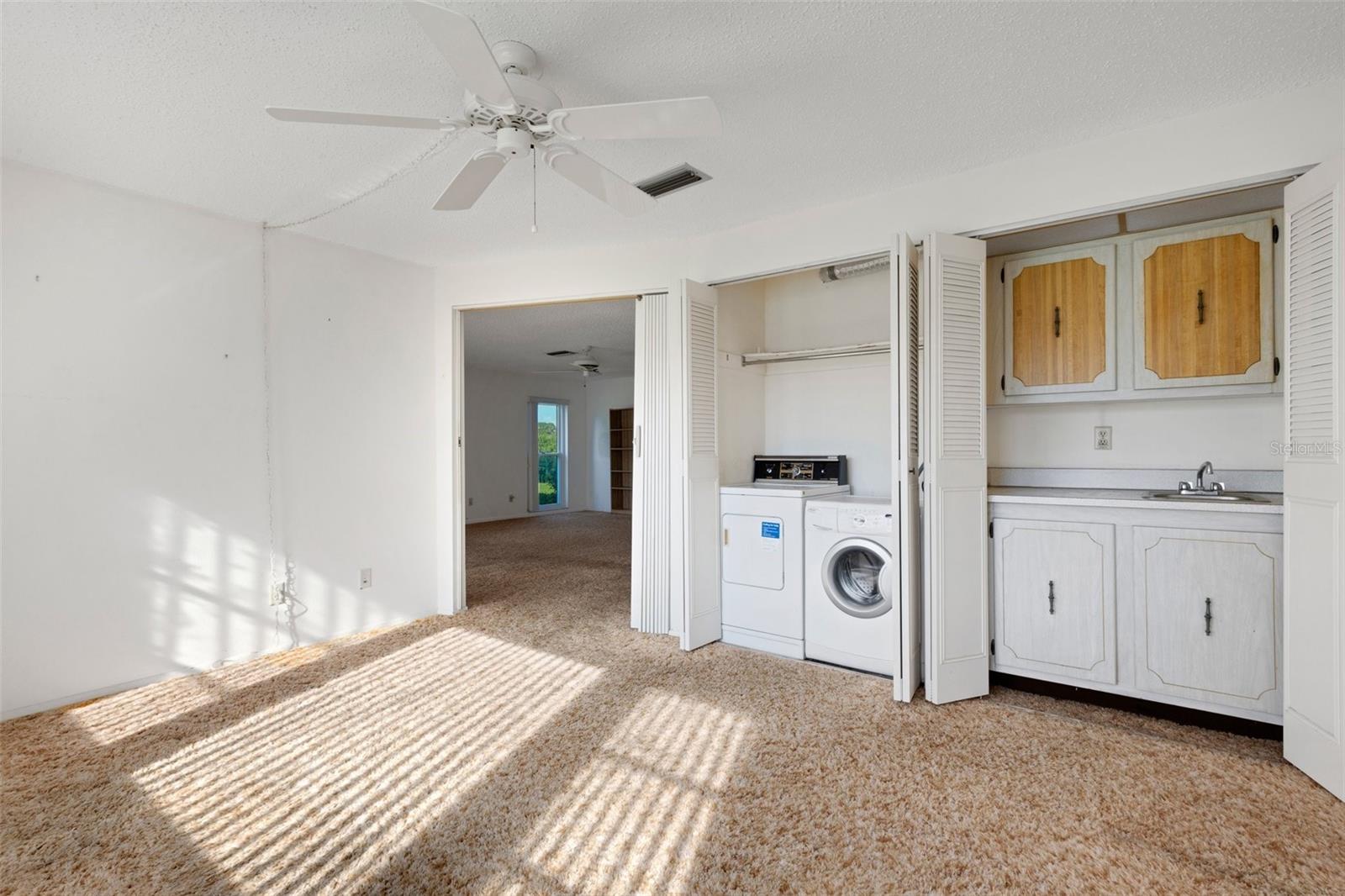 3rd Bedroom/Home Office With Inside Utility and Wet Bar