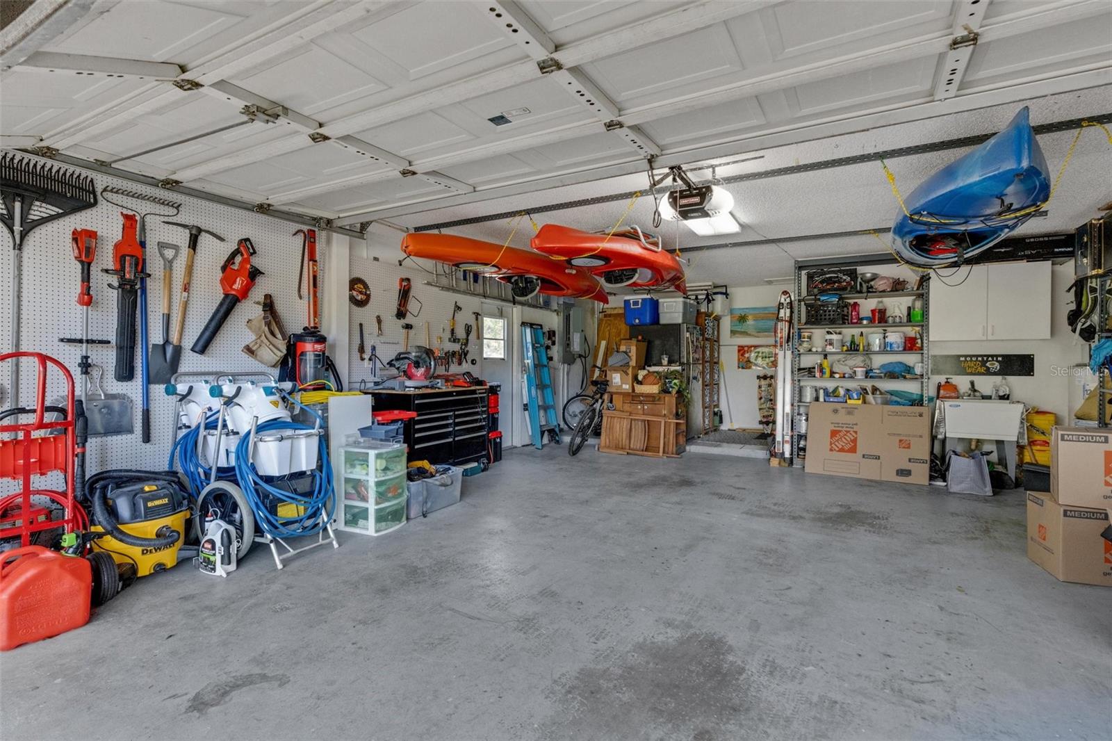 2 Car Garage with Utility Sink