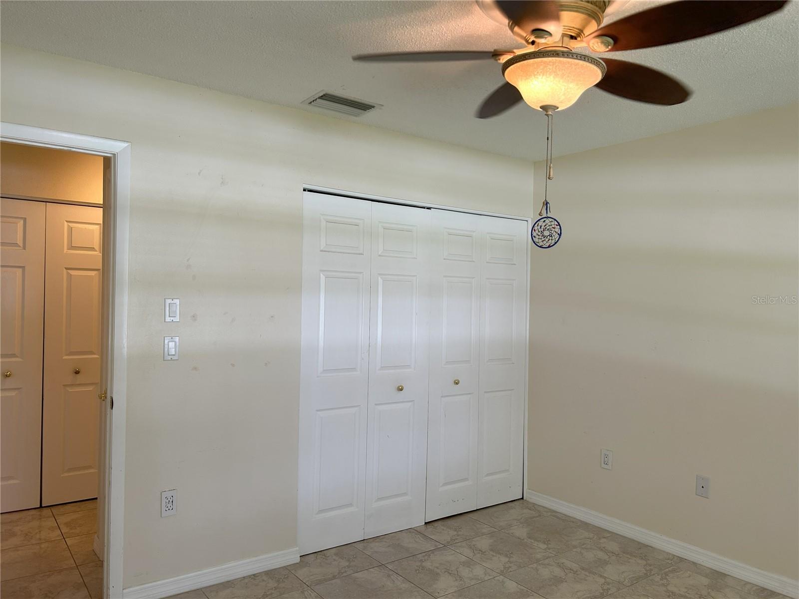 Bedroom #2 with Standard Closet