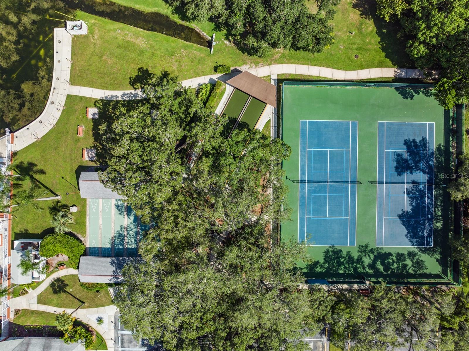 Timber Oaks Community Center Outside Arial