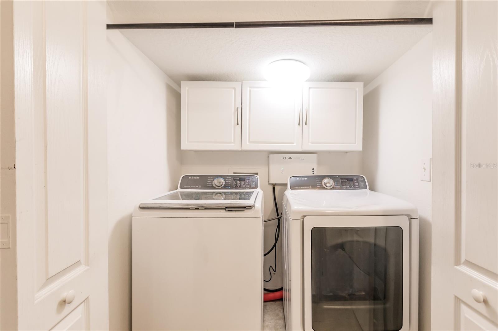 Laundry closet