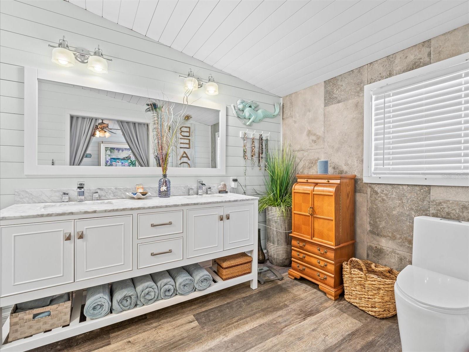 Master Bath Dual Sinks