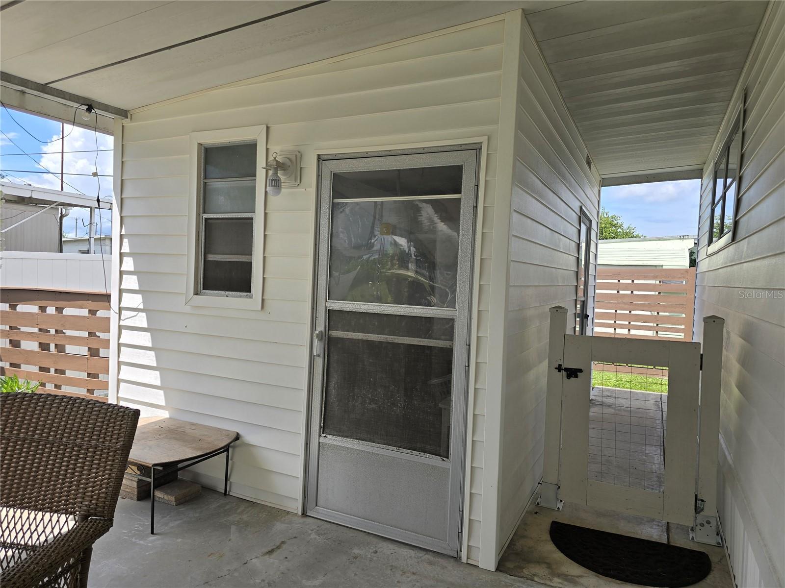 Laundry room plus half bath and storage