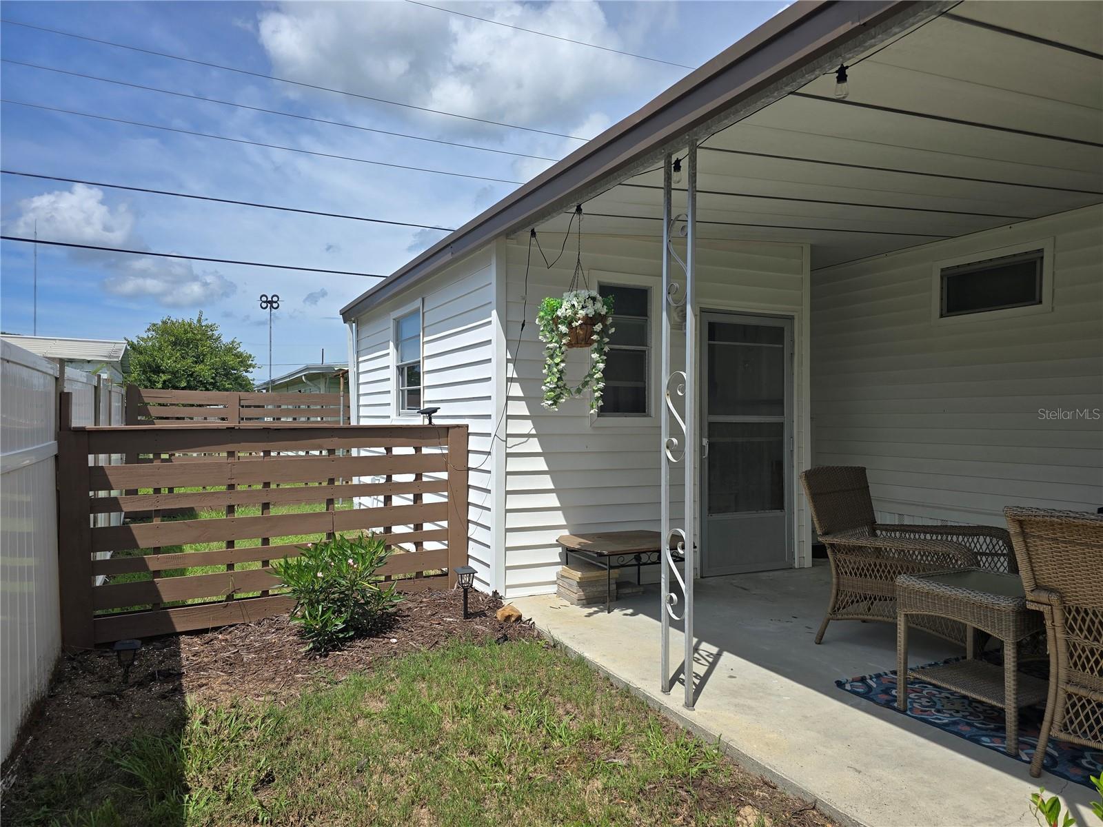 Laundry room side view