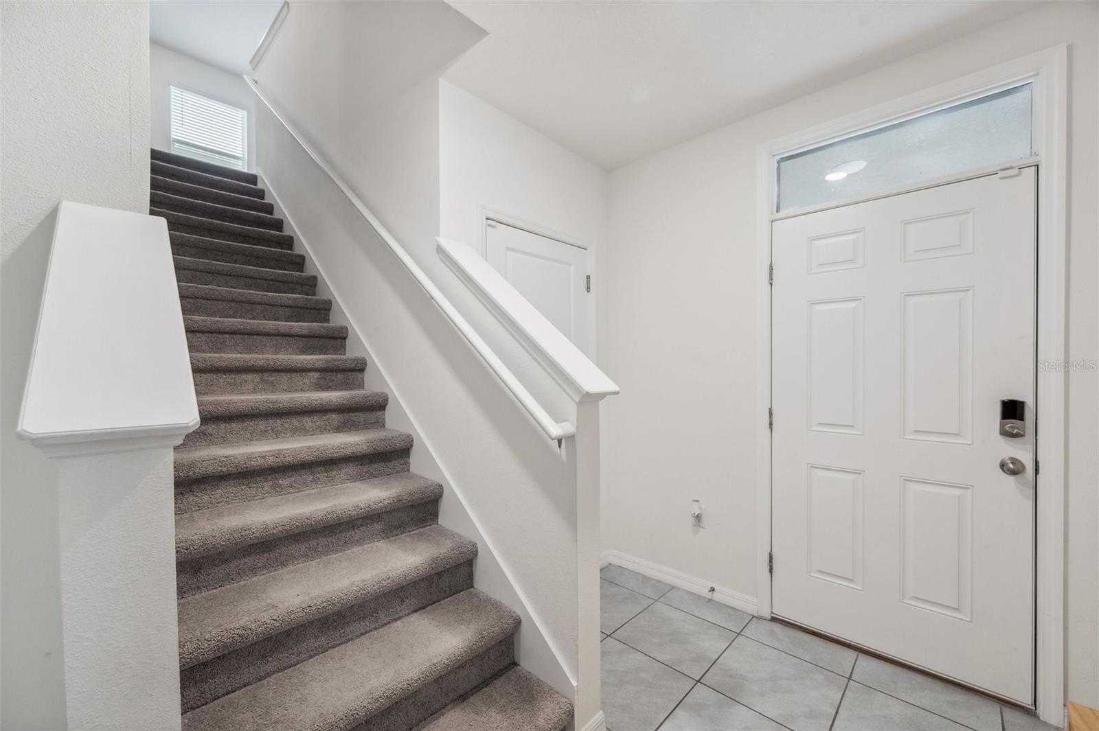 Foyer and garage door access