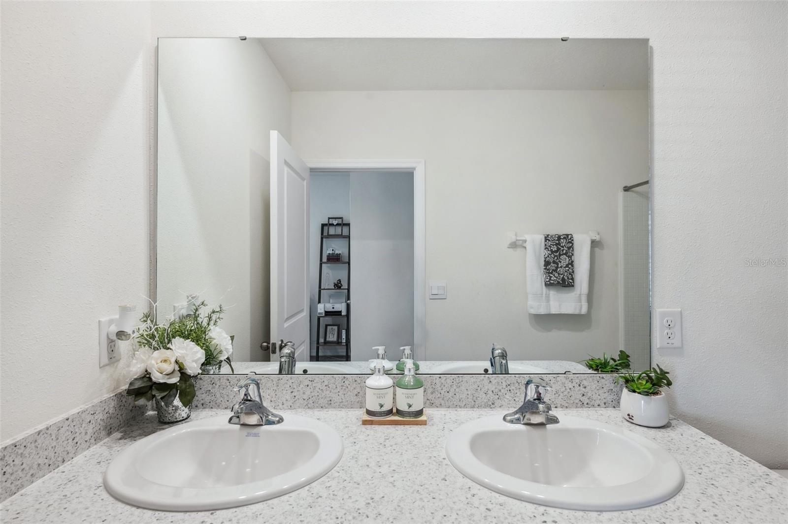 Guest Bath with dual sinks