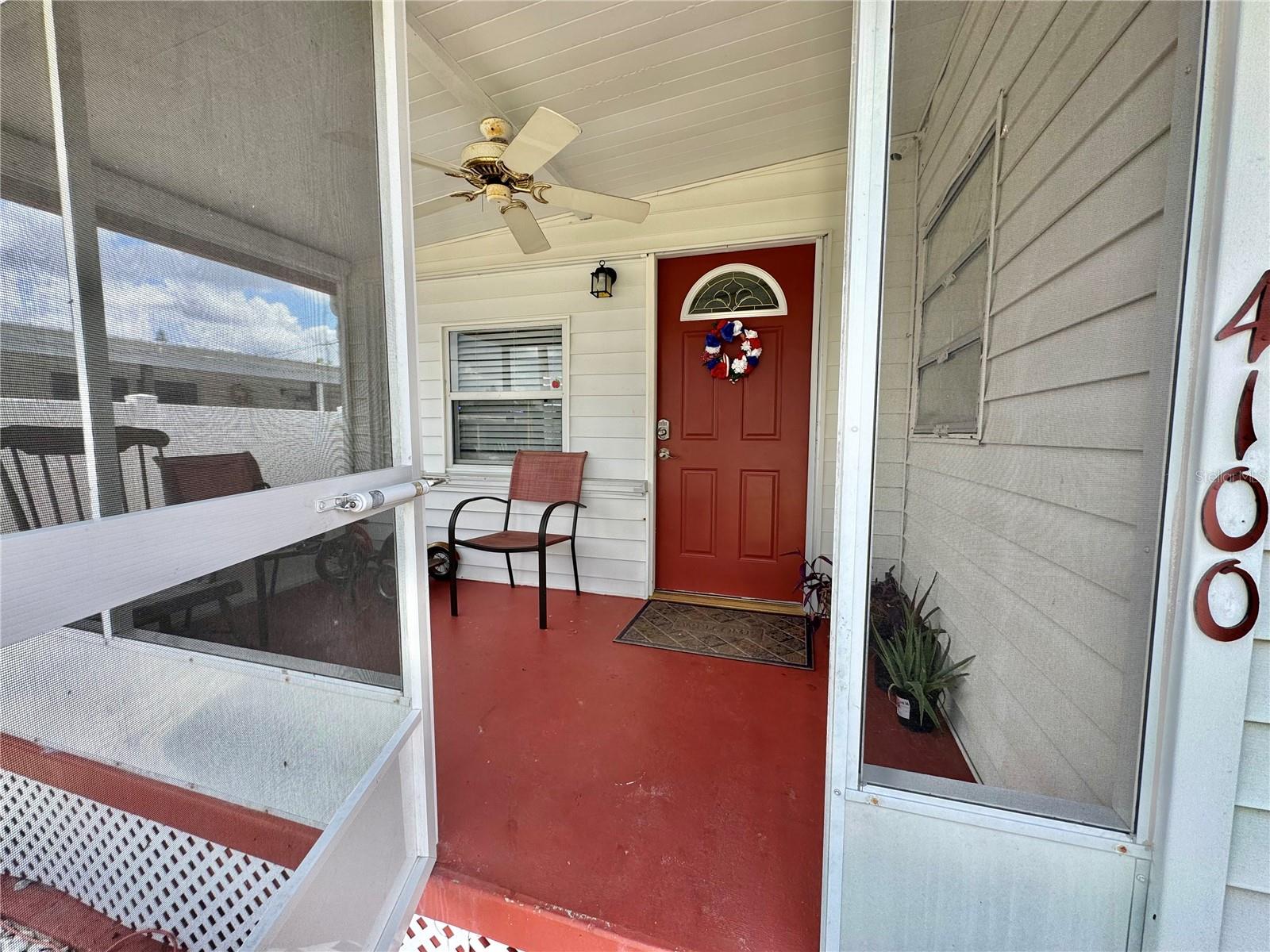 Charming front porch