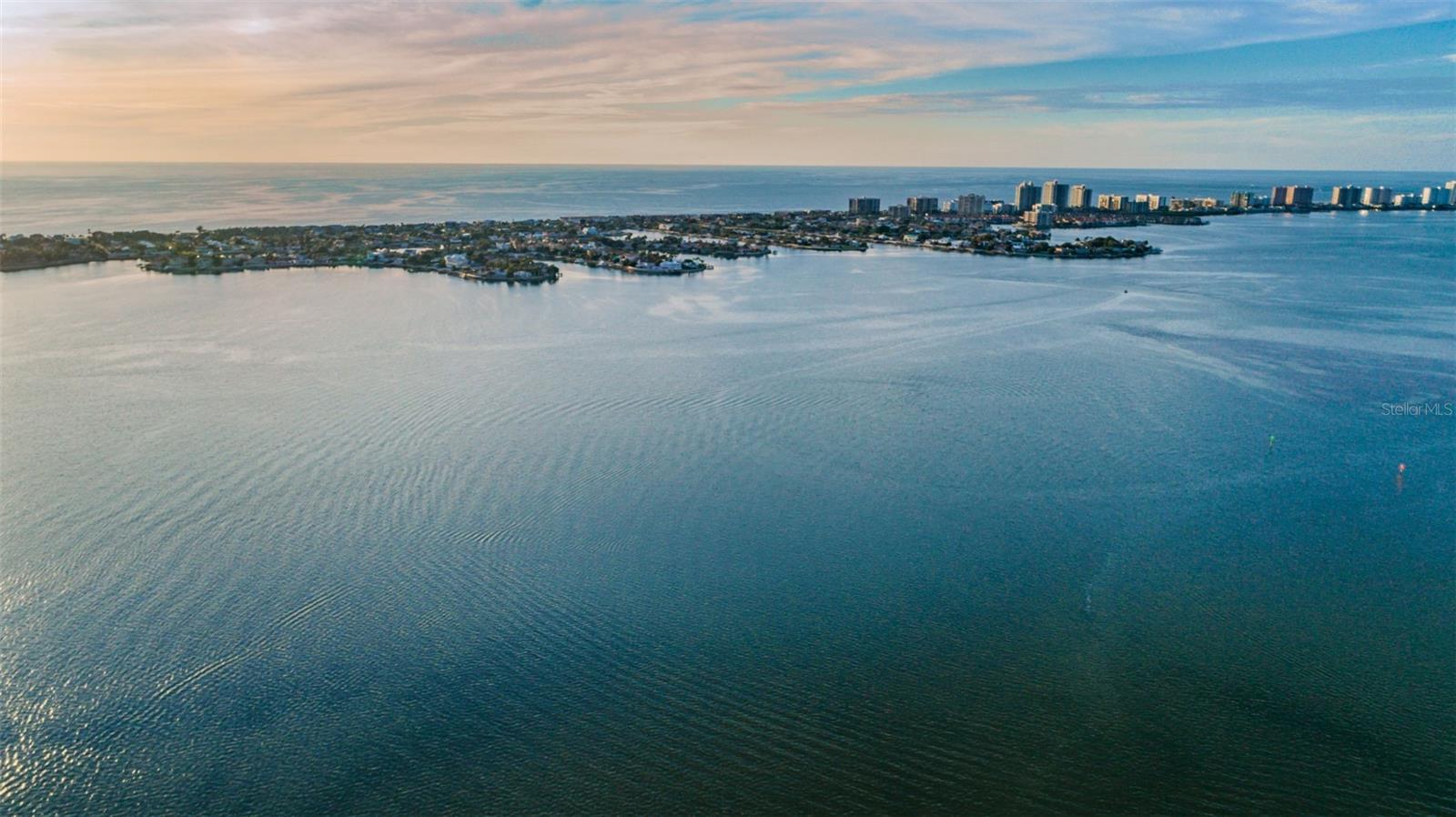 Drone overview of Clearwater Bay and Gulf