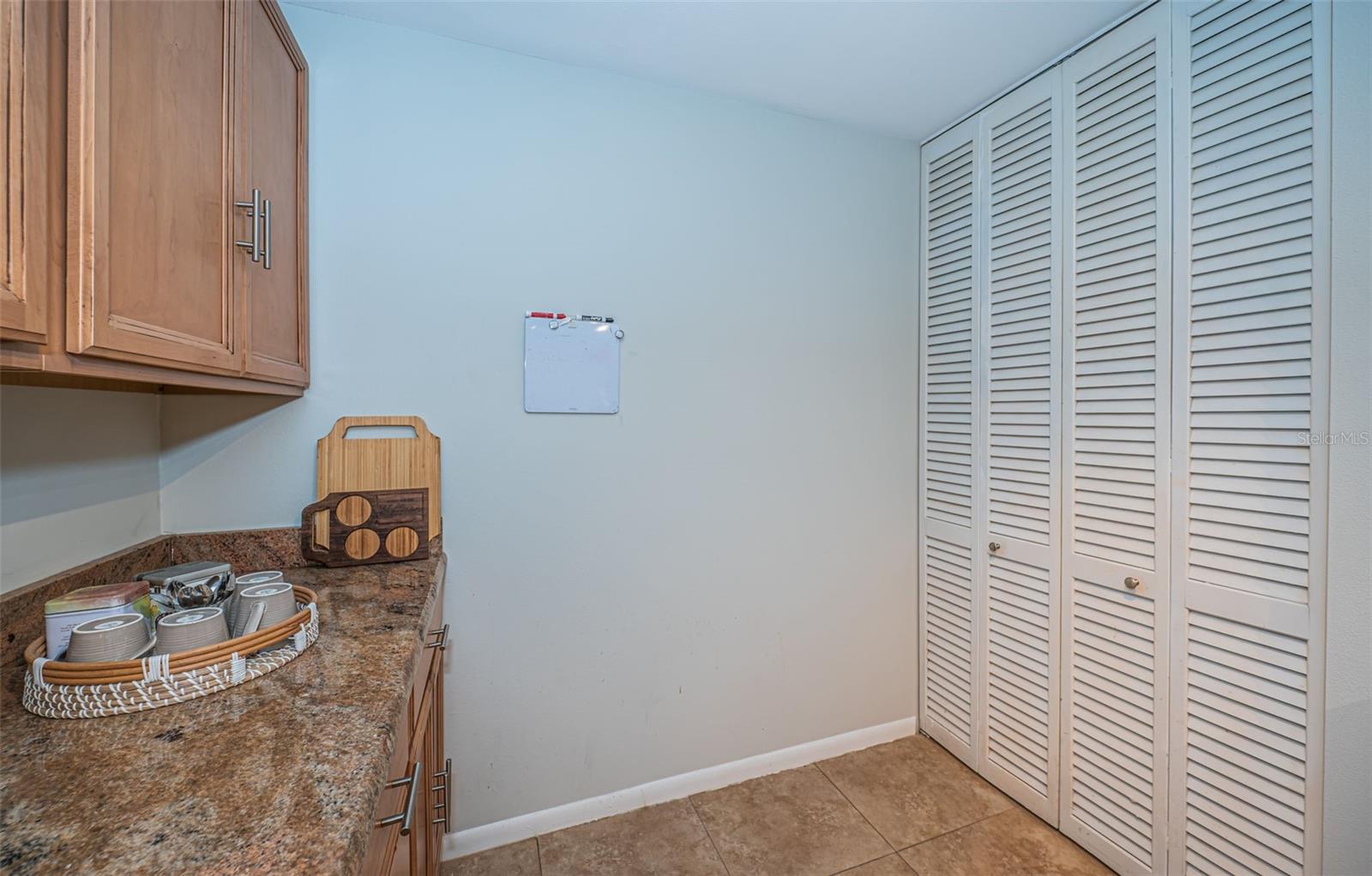 Kitchen with pantry