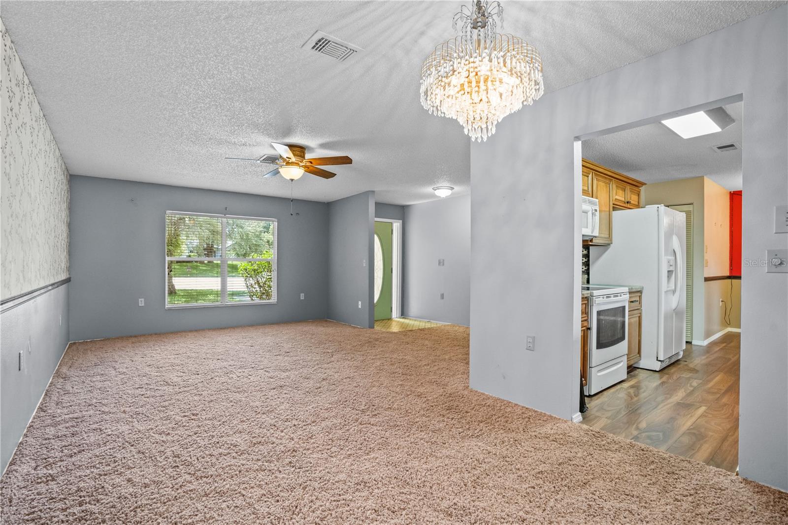 Living Room / Dining Room Combo - Reverse view