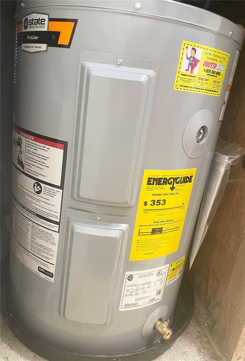 New Hot Water Heater