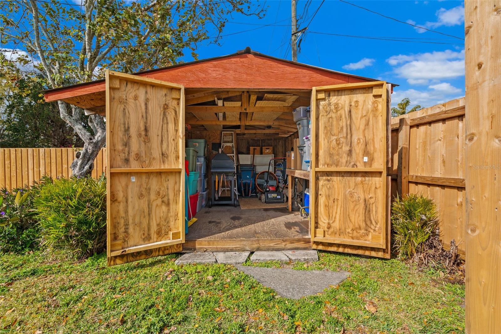 Oversized Shed