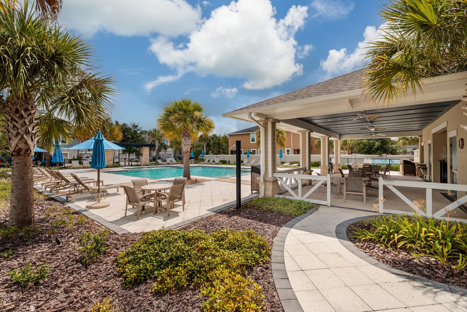 Community Pool and Patio