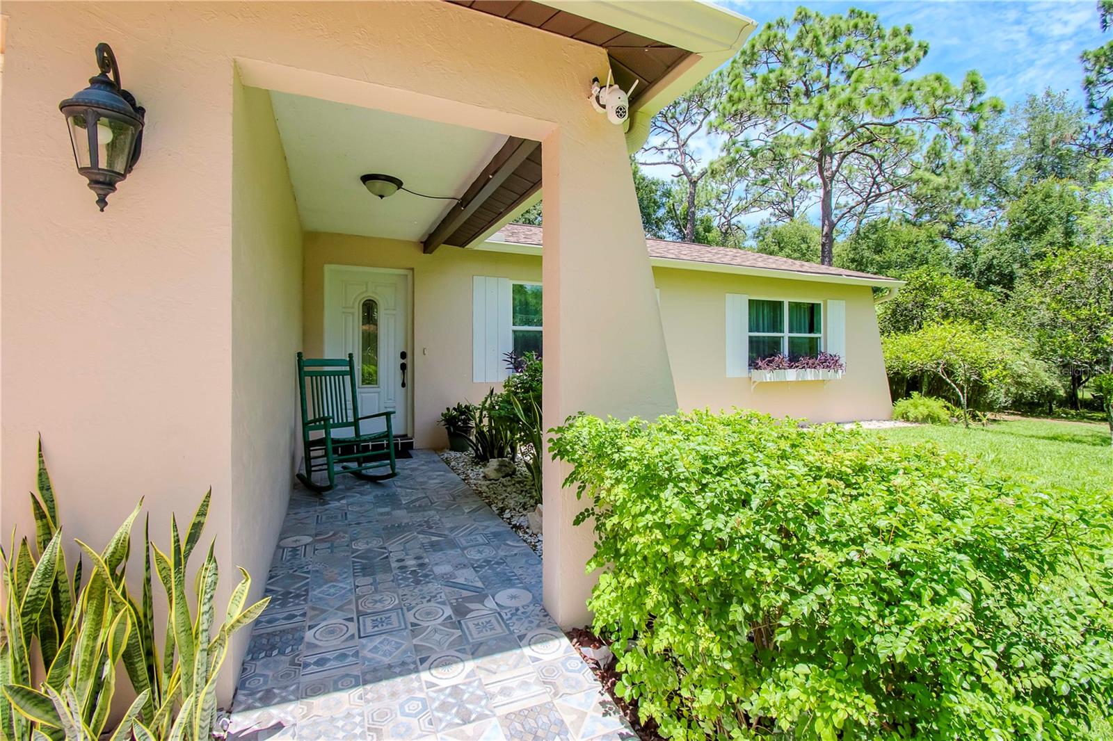 Beautiful Entry with gorgeous tile flooring