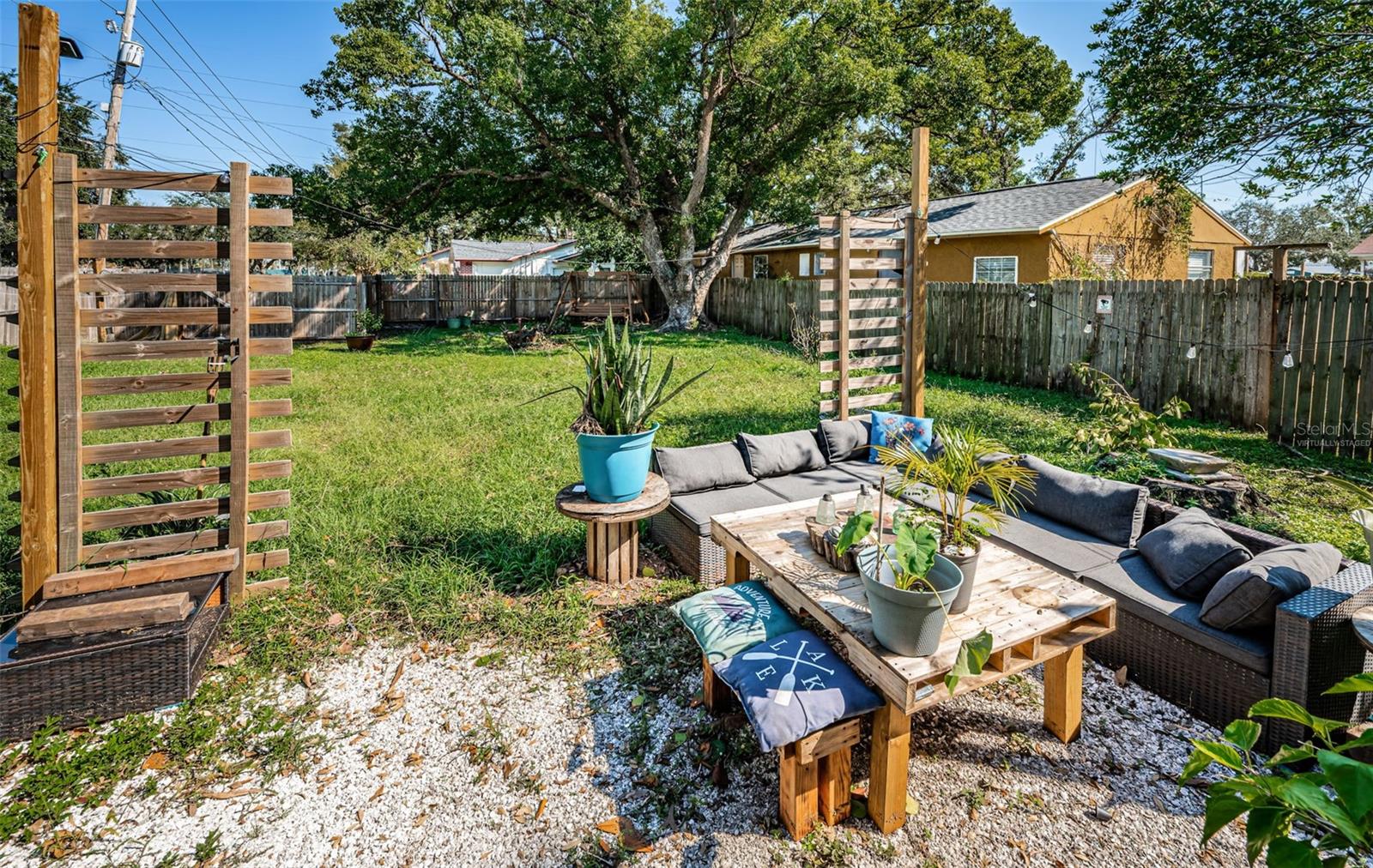 Patio/Backyard-Virtually Staged