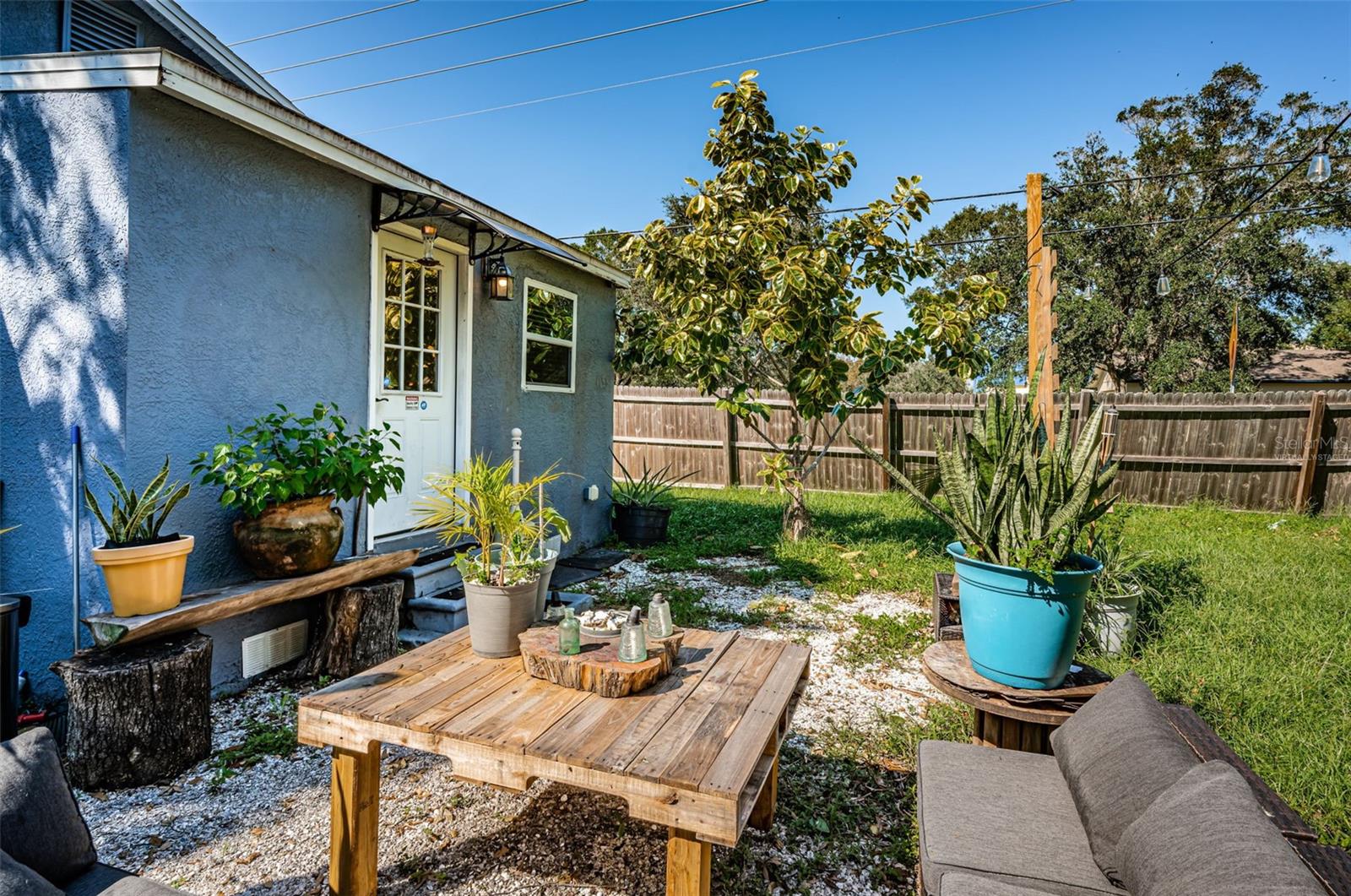 Patio/Backyard-Virtually Staged