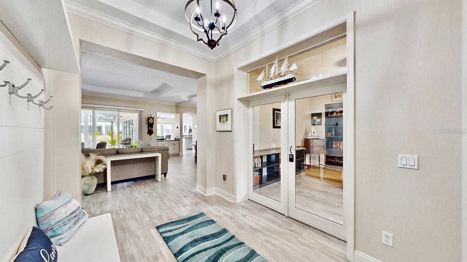 Foyer and Office Doors