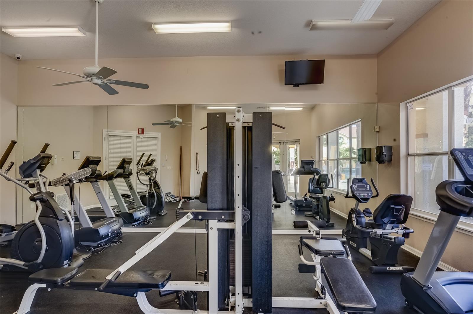 Clubhouse Exercise Room