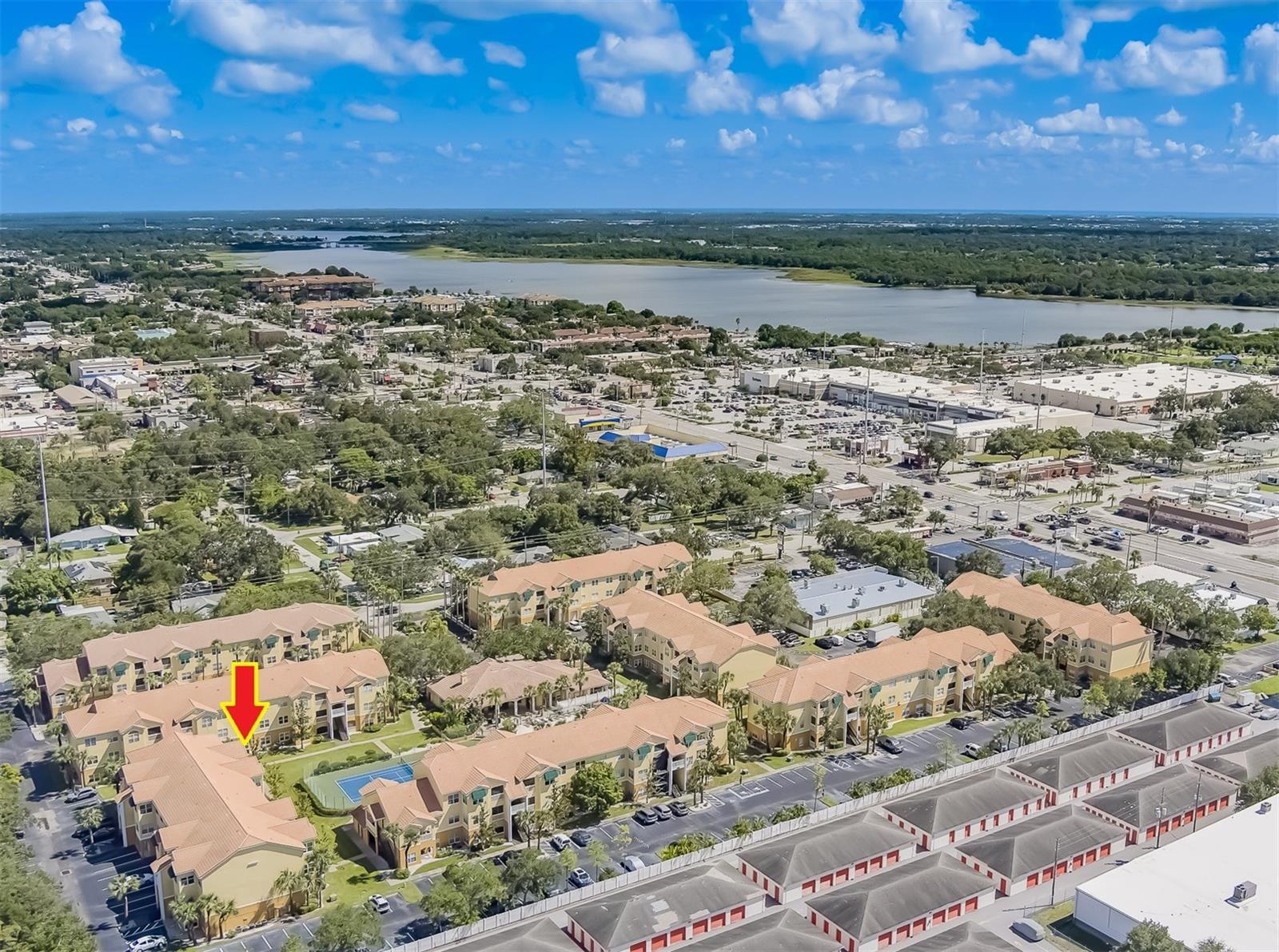 Aerial BeachWay Lake Seminole