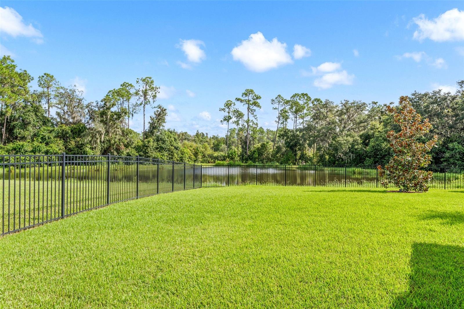 Privacy throughout and a fenced in yard which can be completed.