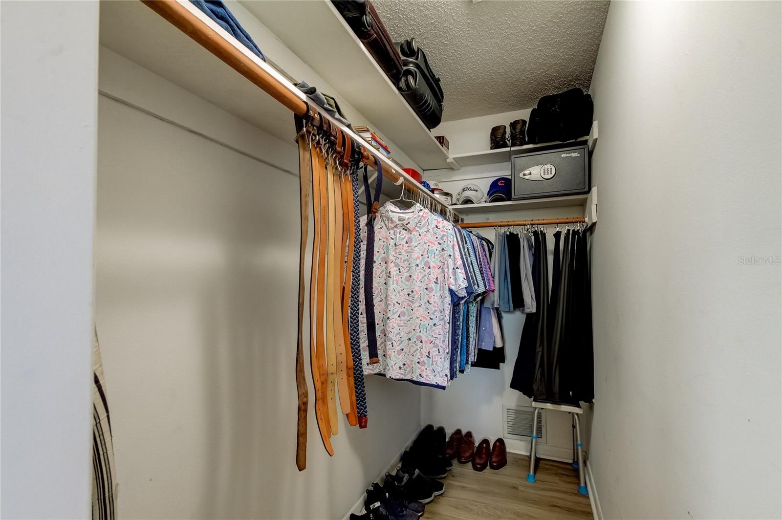 Primary walk-in closet