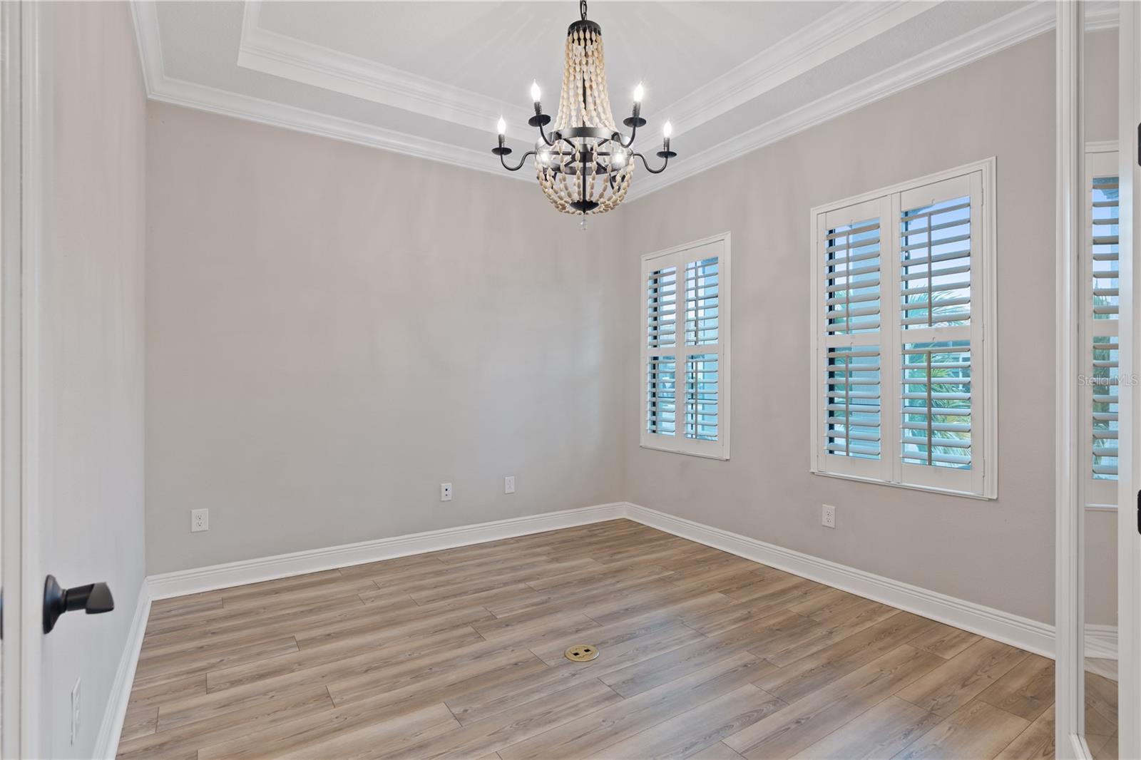 Light & Bright Office overlooking the front yard