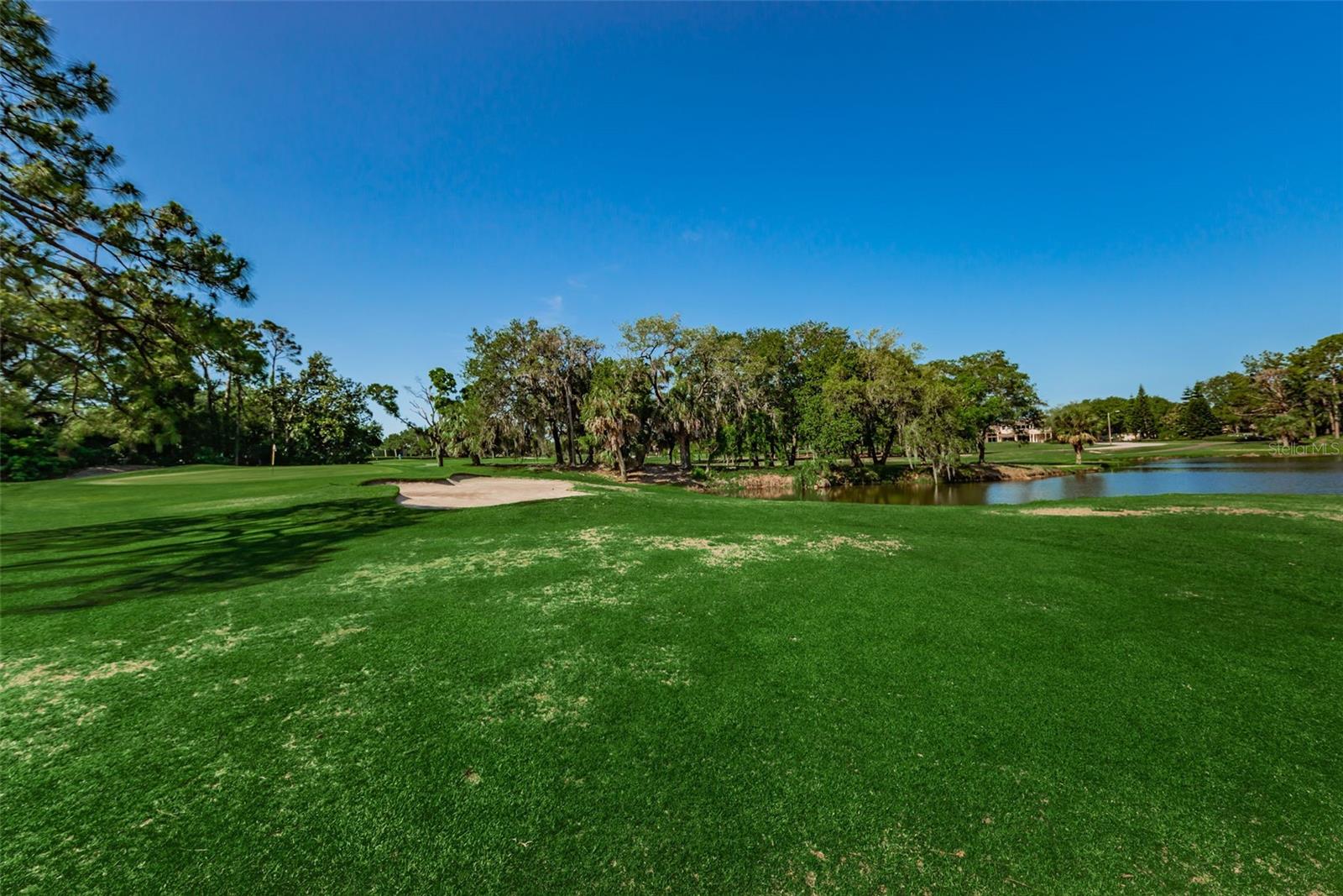 Backyard South Golf Course View 2nd Fairway