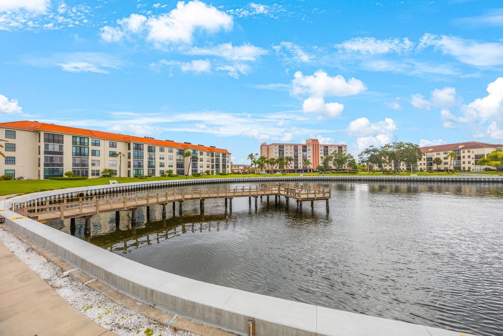 Community fishing pier