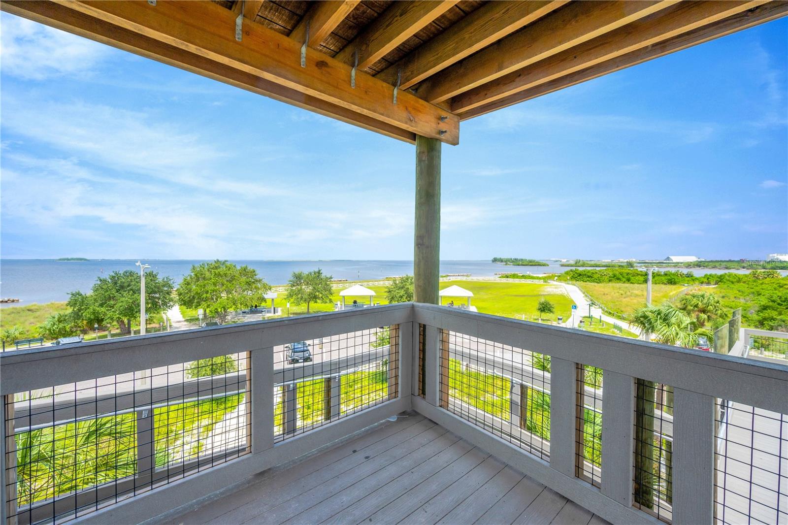 Enjoy views of Tampa, St Pete and Beer can Island from Apollo Beach Nature Park.