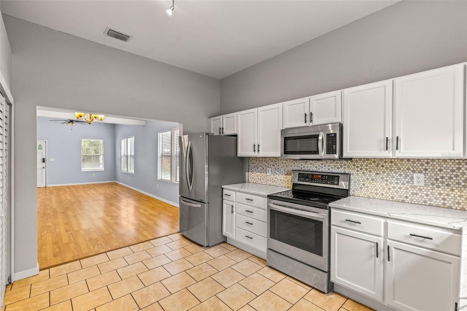 Updated Kitchen with Quartz Counters