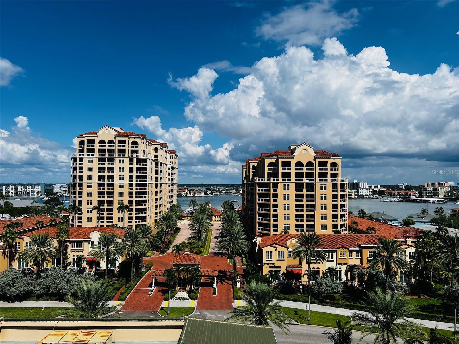 Bay view from the balcony off the family room