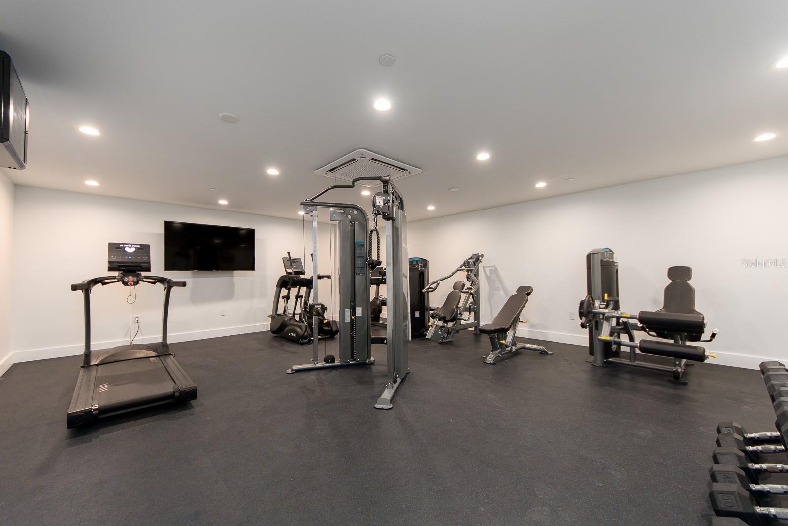 Fitness room