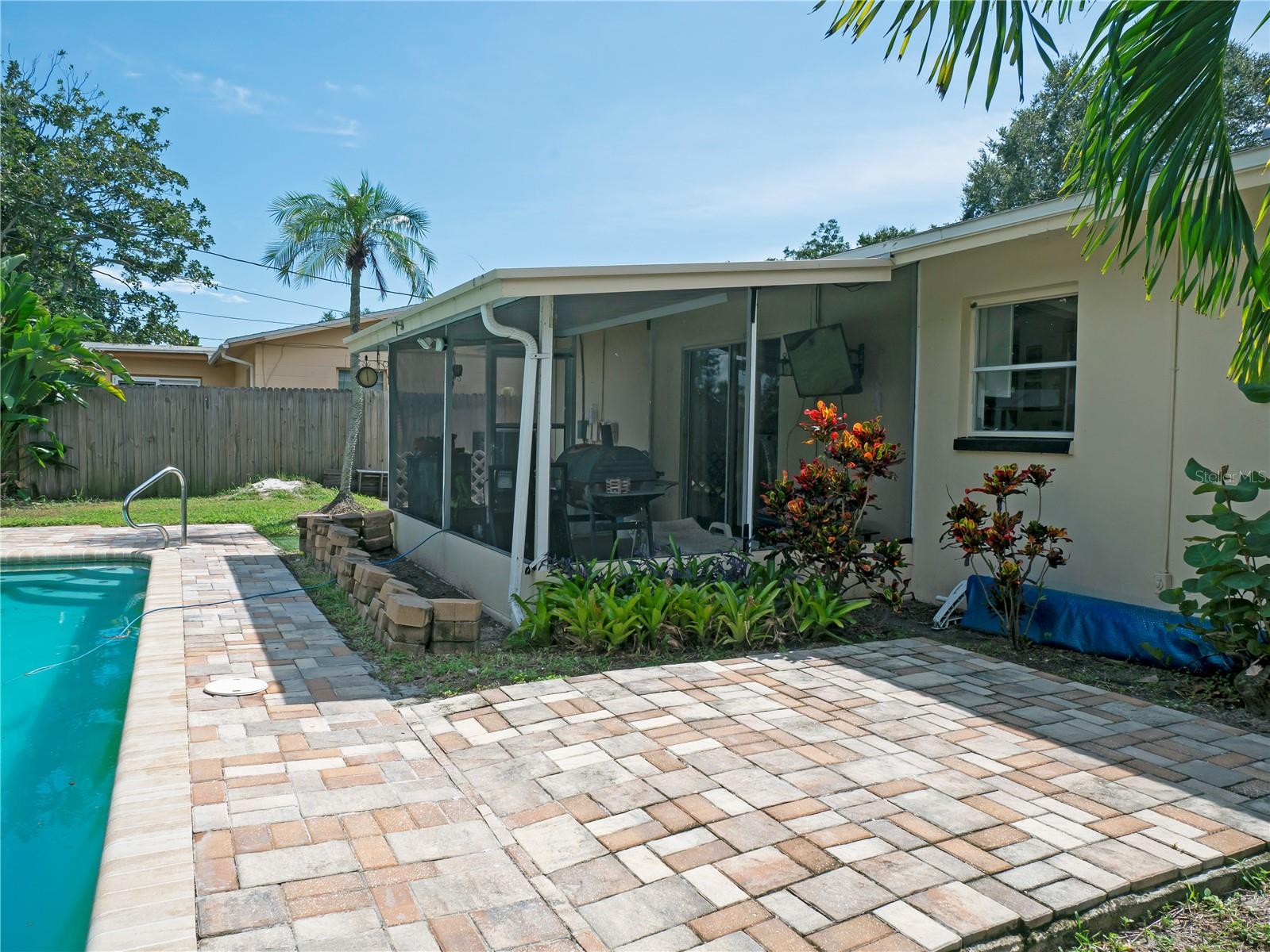 Patio + Screened in Porch